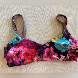 Floral Print bikini top